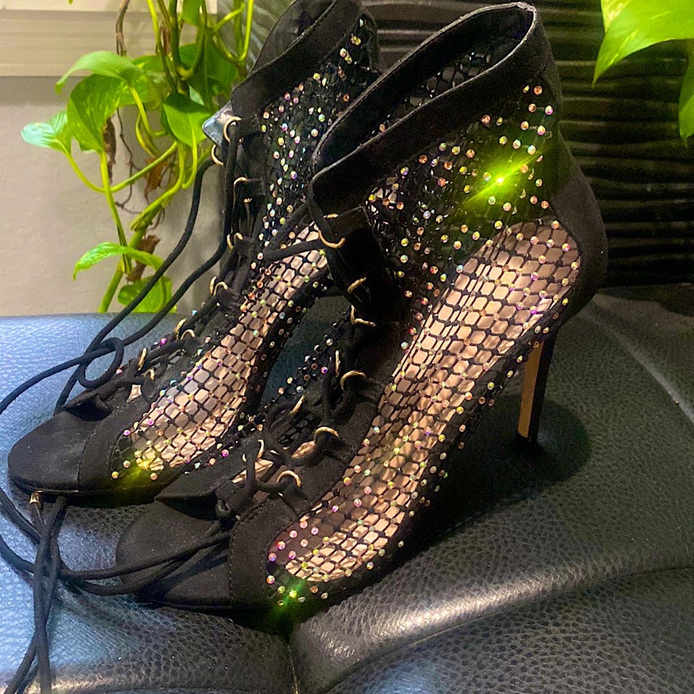 CARVELA heels with rhinestones